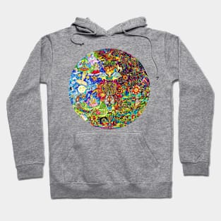 a LOVE mandala Hoodie